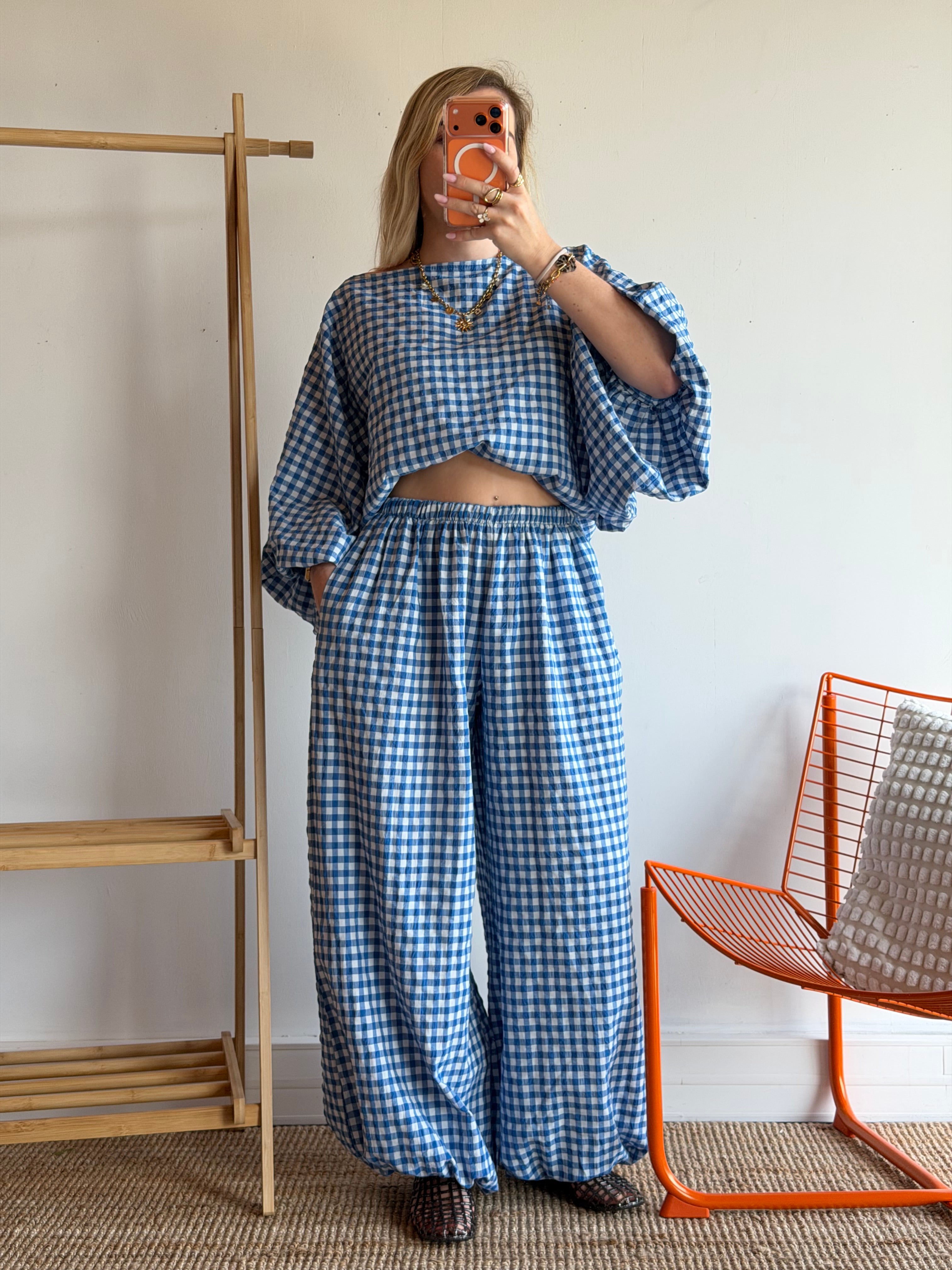 Pantalon DIANE Bleu