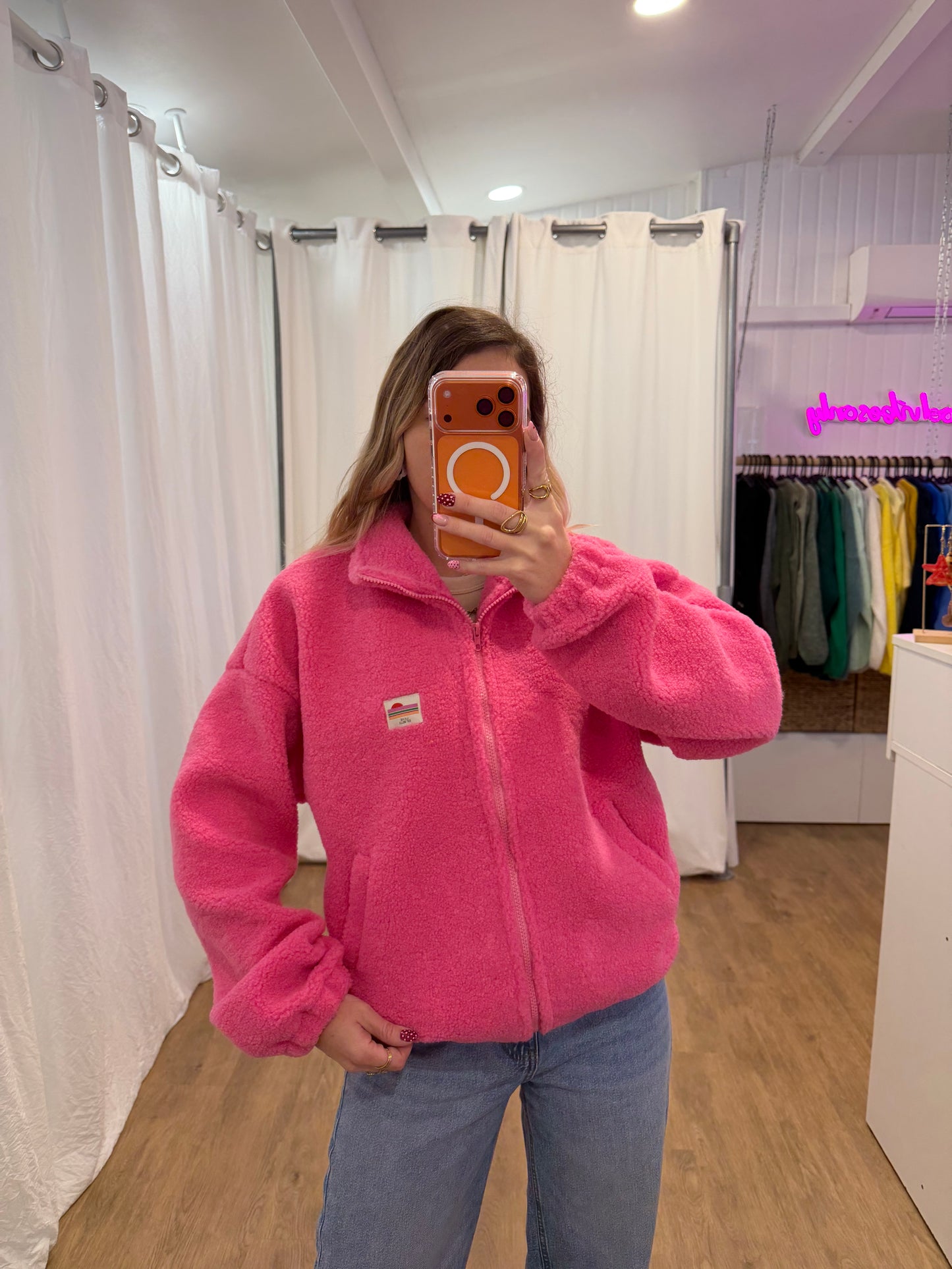 Veste polaire AVA Rose