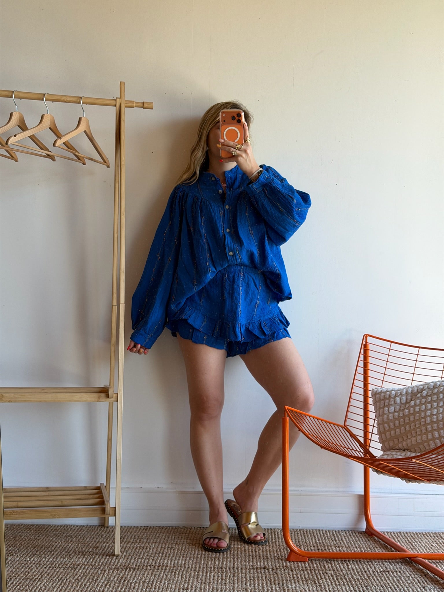 Ensemble LILOU Bleu électrique