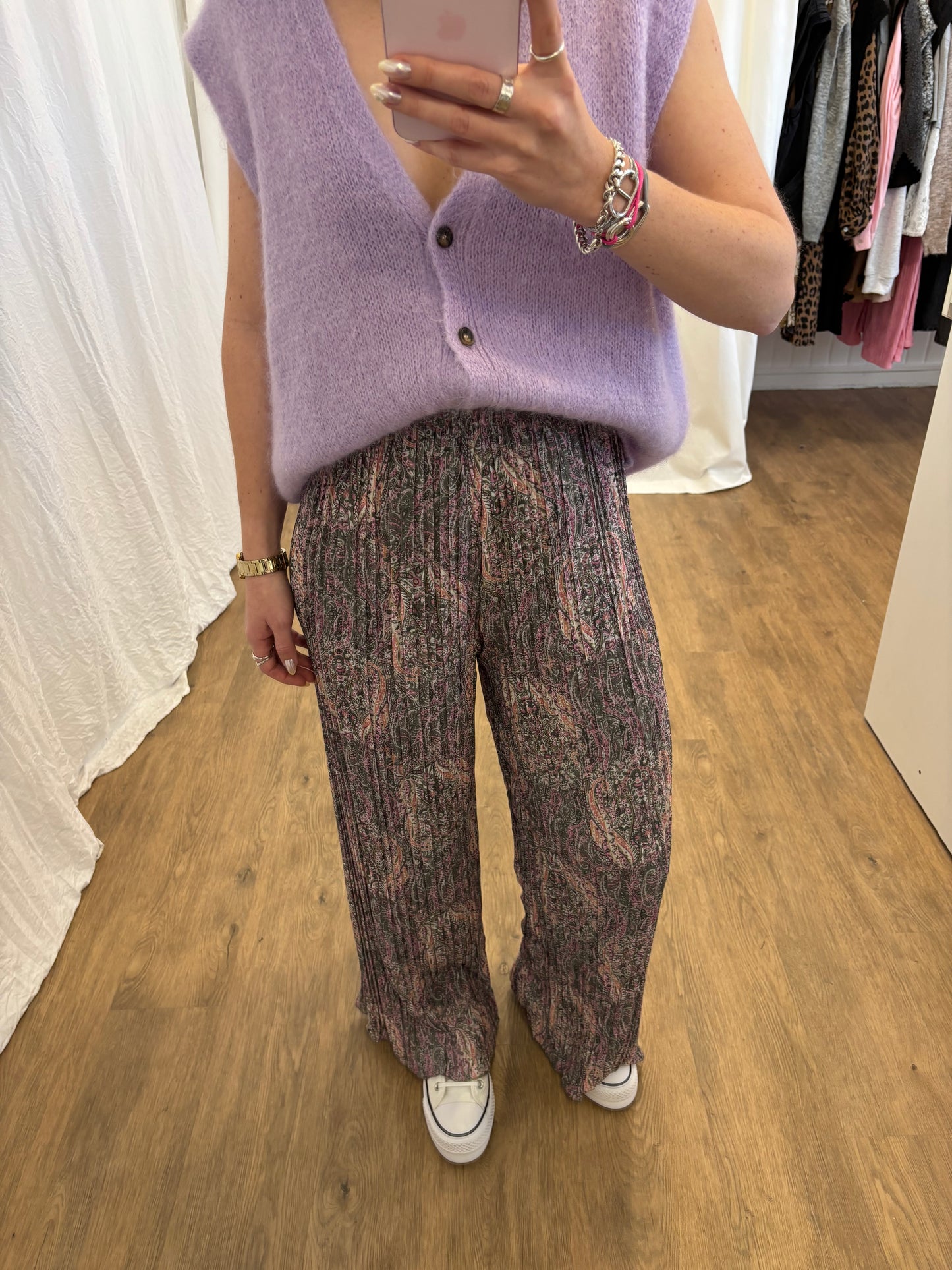 9 - Pantalon plissé BILI Kaki