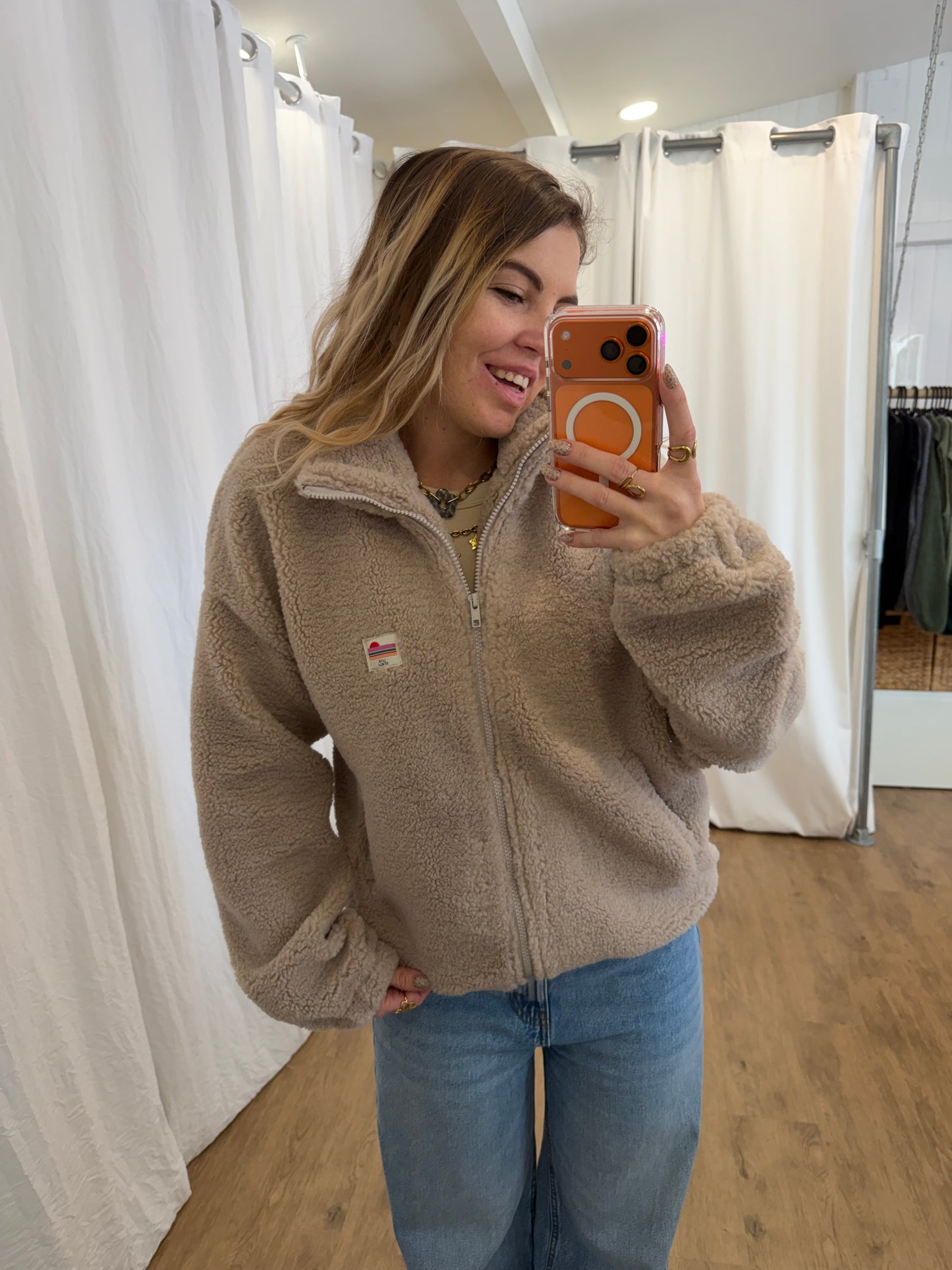 Veste polaire AVA Taupe