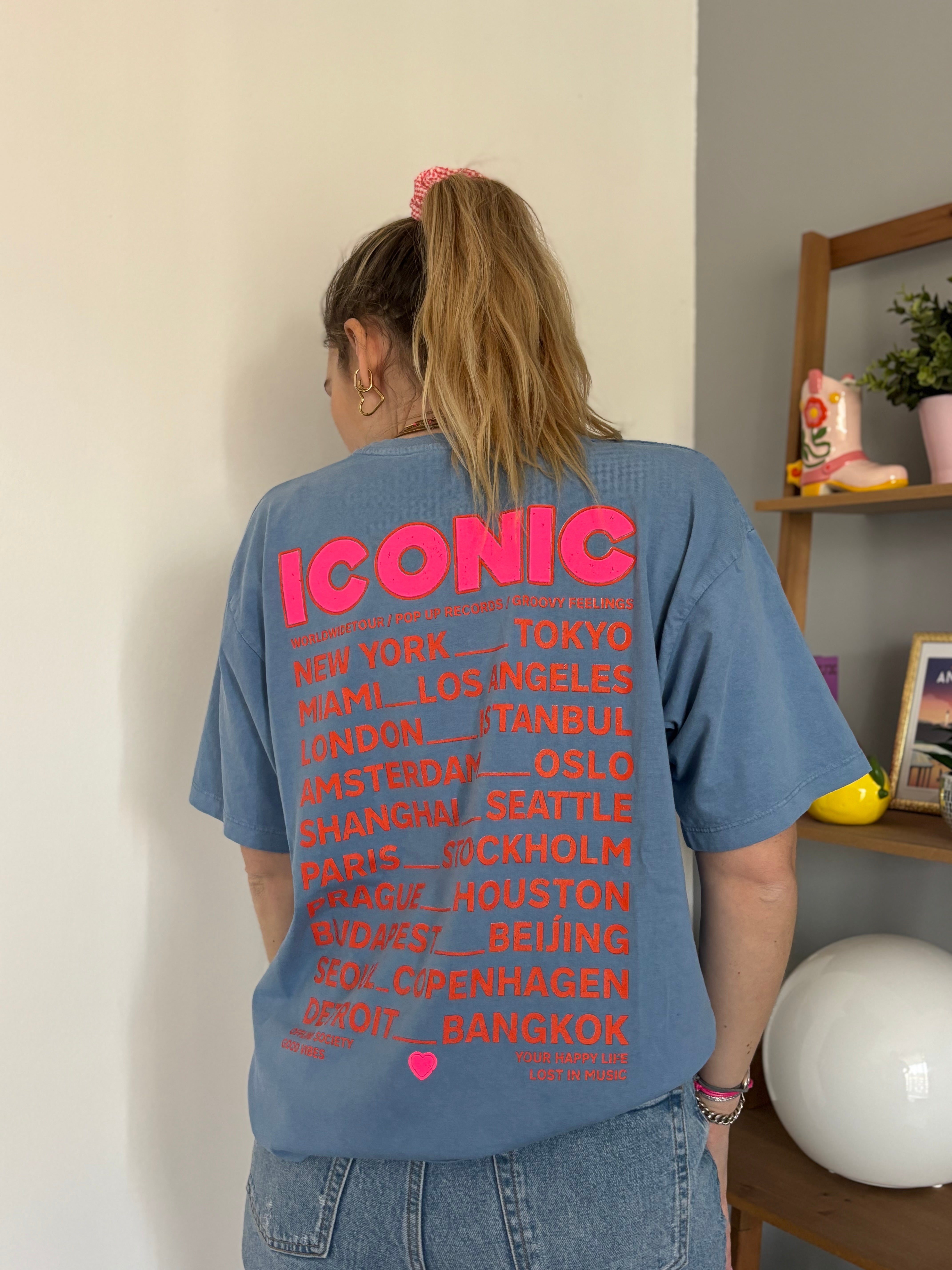 T-shirt ICONIC Bleu