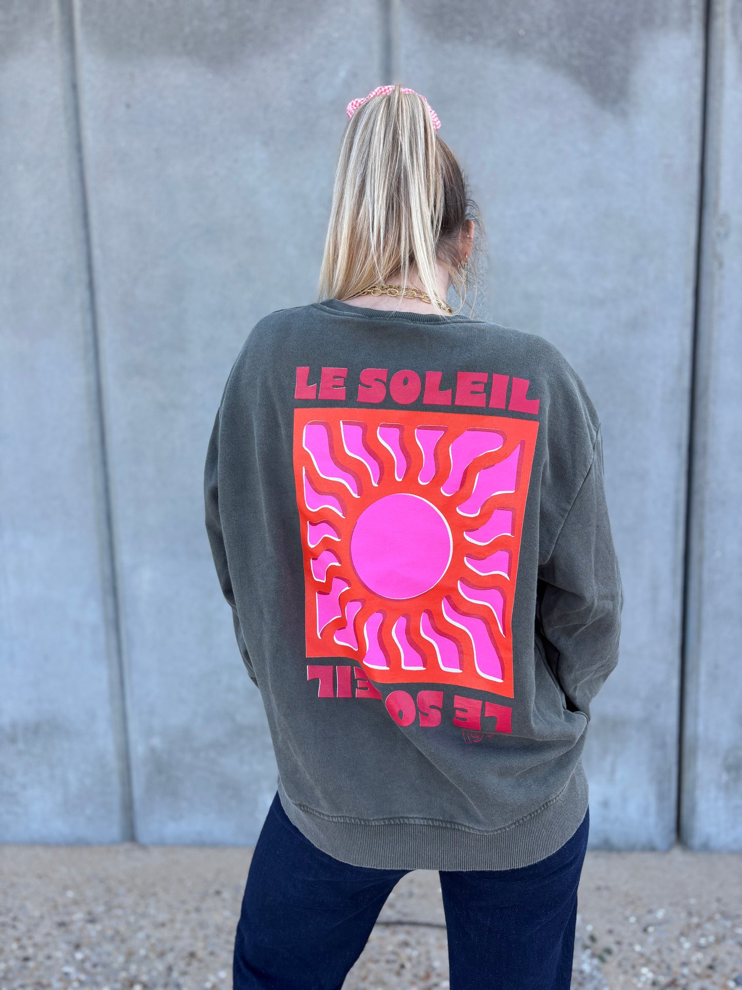 Sweat SOLEIL Kaki