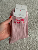 Chaussettes montantes MAMAN D’AMOUR
