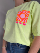 T-shirt SOLEIL (NEW FLUO) Vert Anis