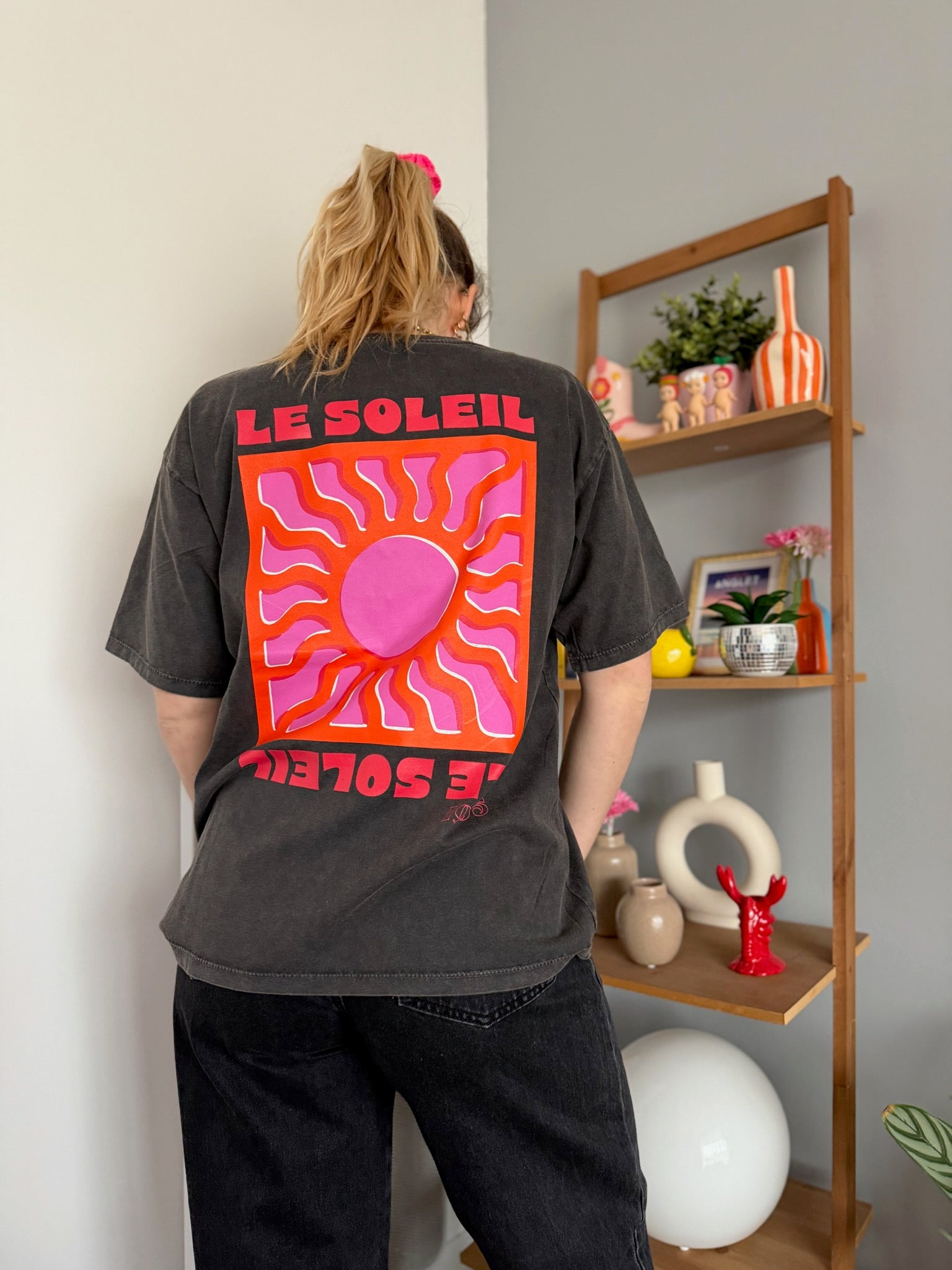 T-shirt SOLEIL Noir