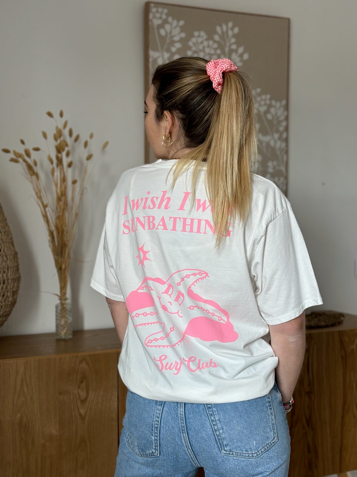 T-shirt SURF CLUB Blanc
