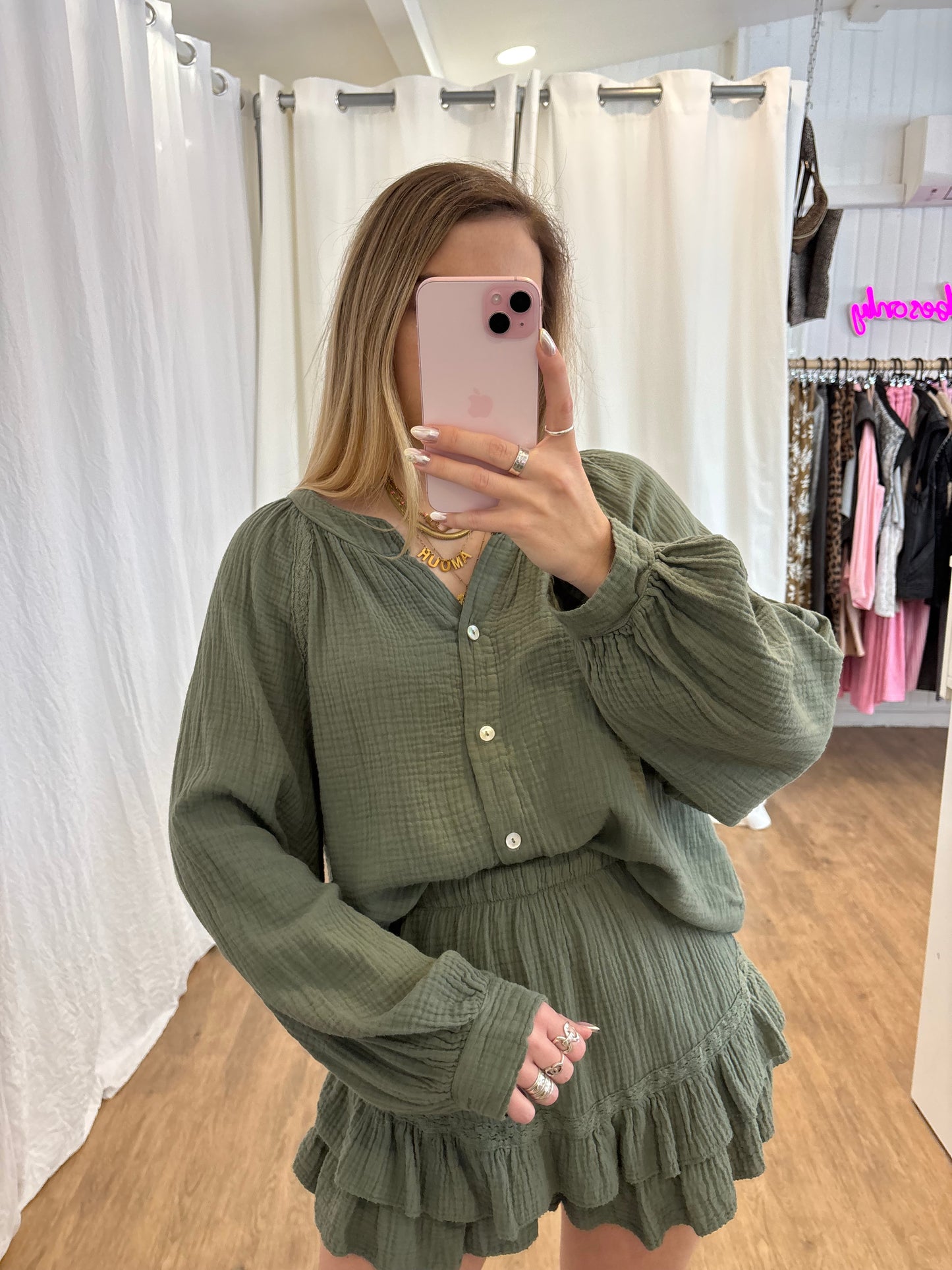 Blouse LYA Kaki