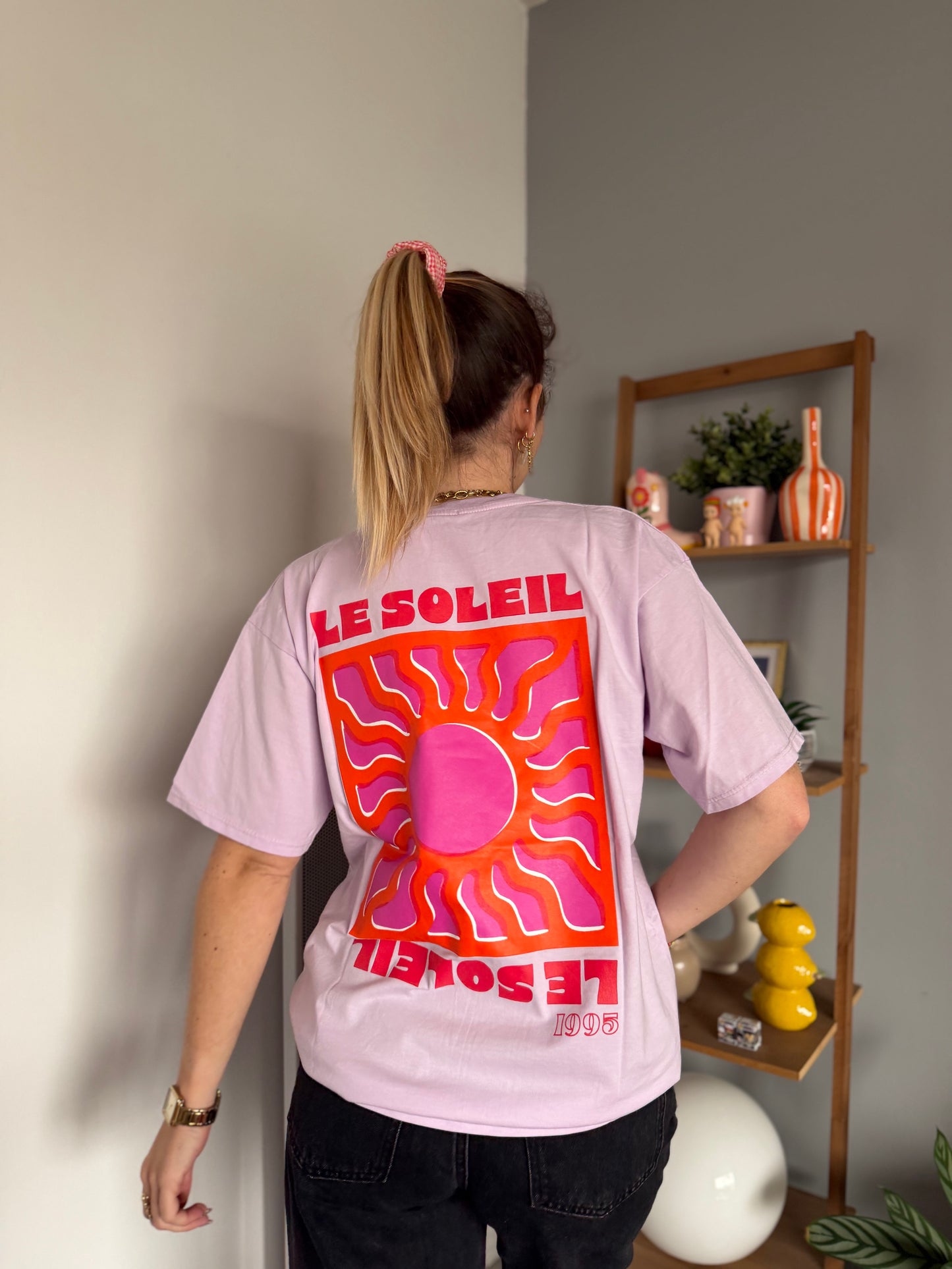 T-shirt SOLEIL Lilas