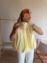 Top CARLA Jaune