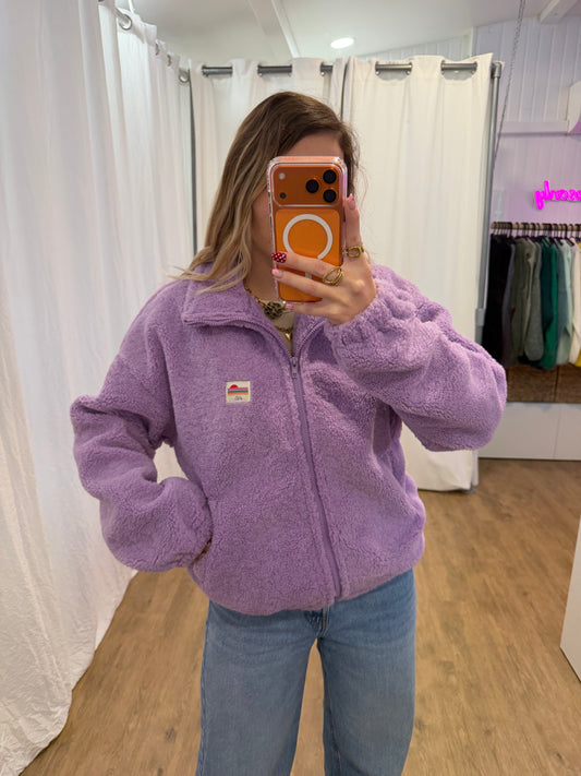 Veste polaire AVA Lilas