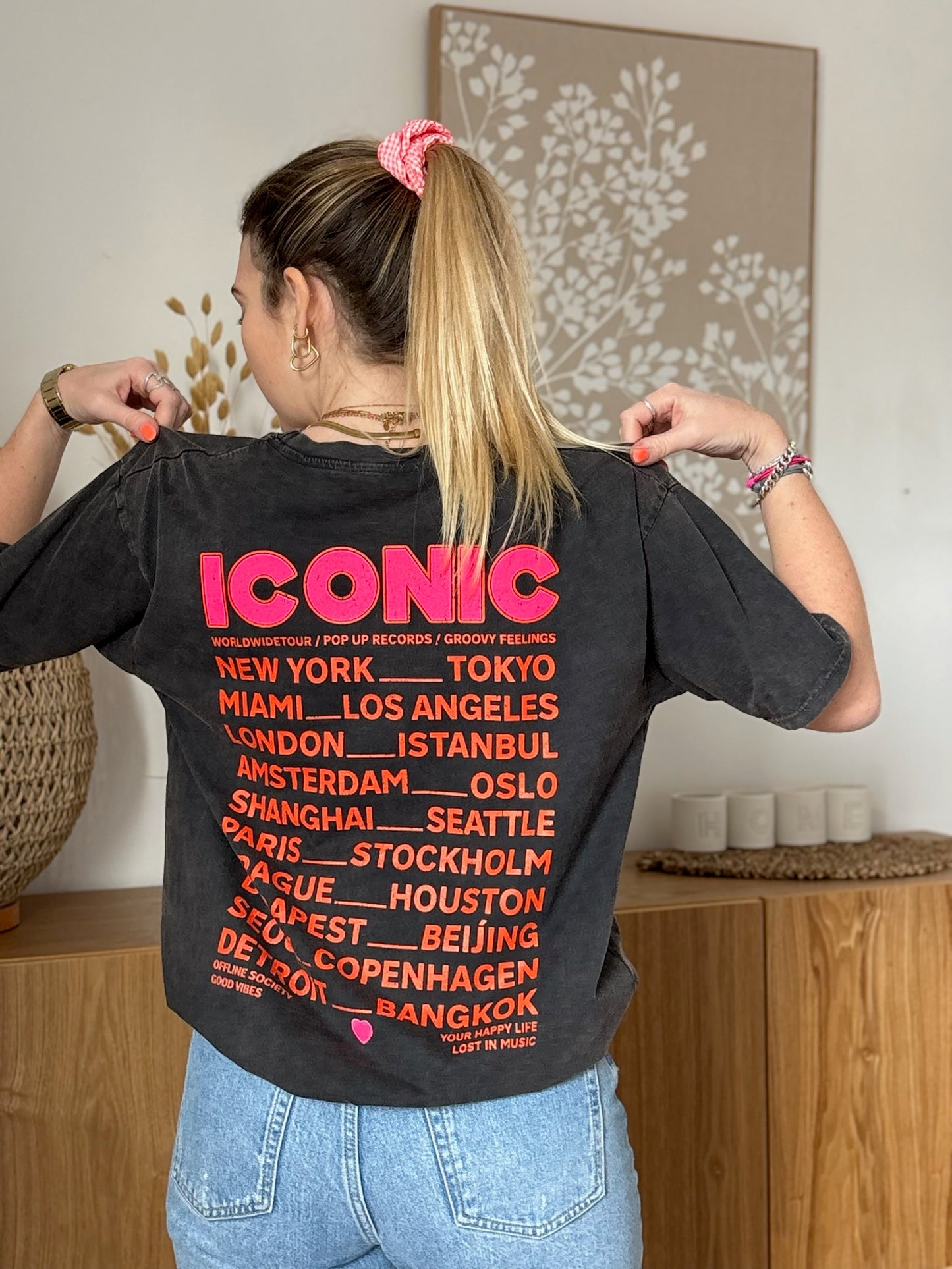 T-shirt ICONIC Noir