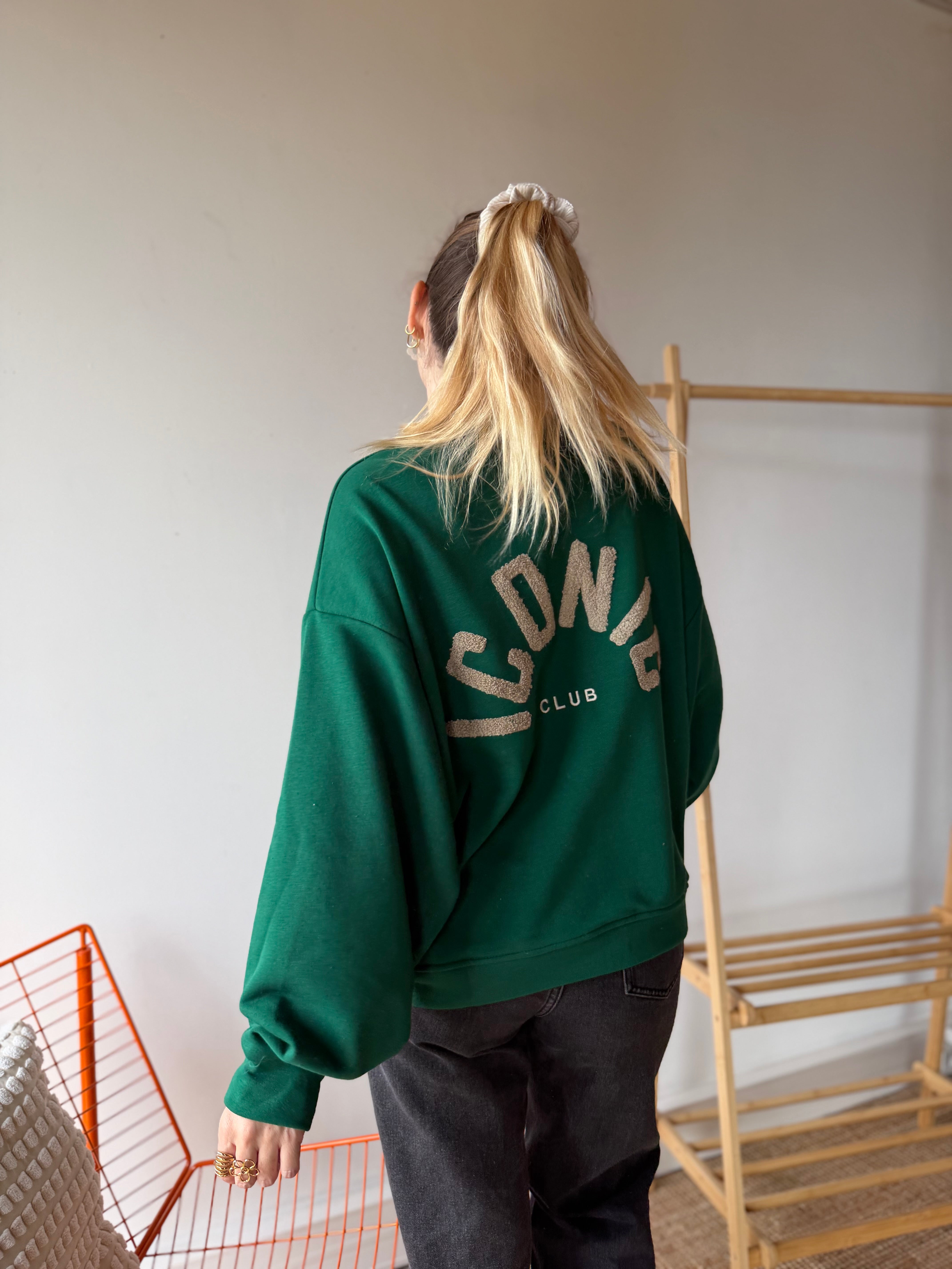 Sweat ICONIC CLUB Vert