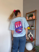 T-shirt SARDINE Bleu ciel