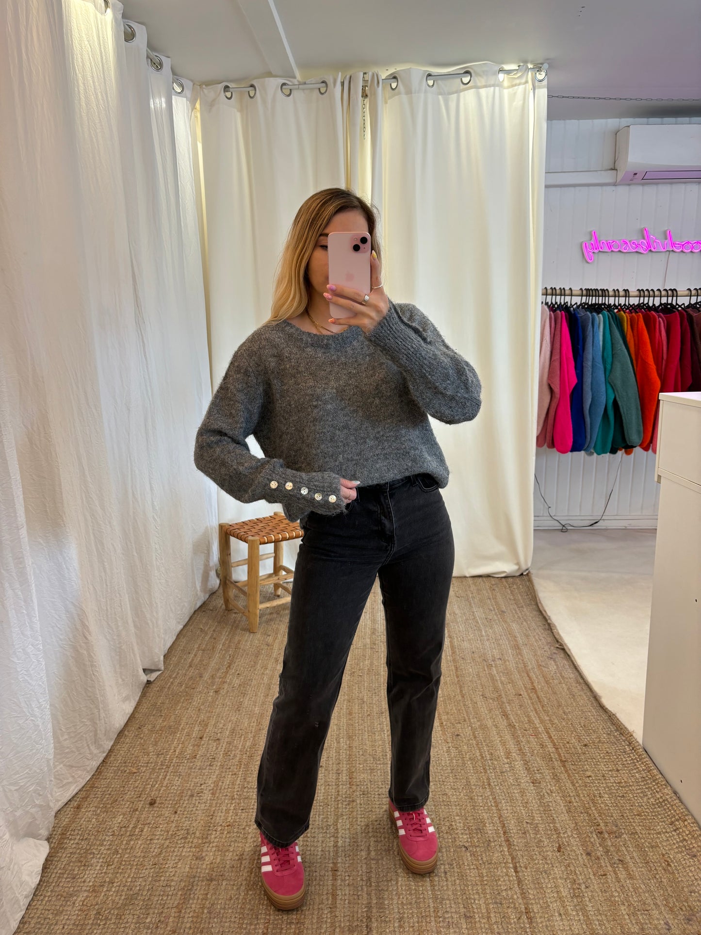 Pull CLAUDIA Gris foncé