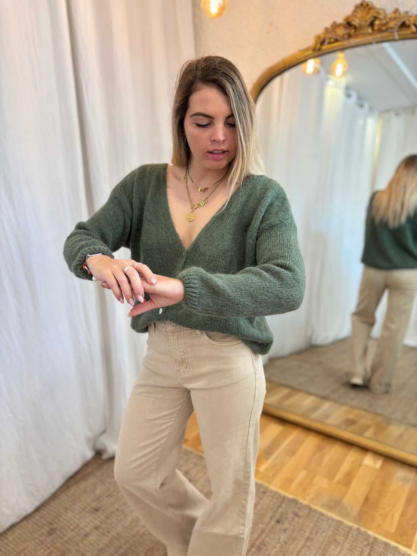 46 - Gilet LOU - Kaki 🧡