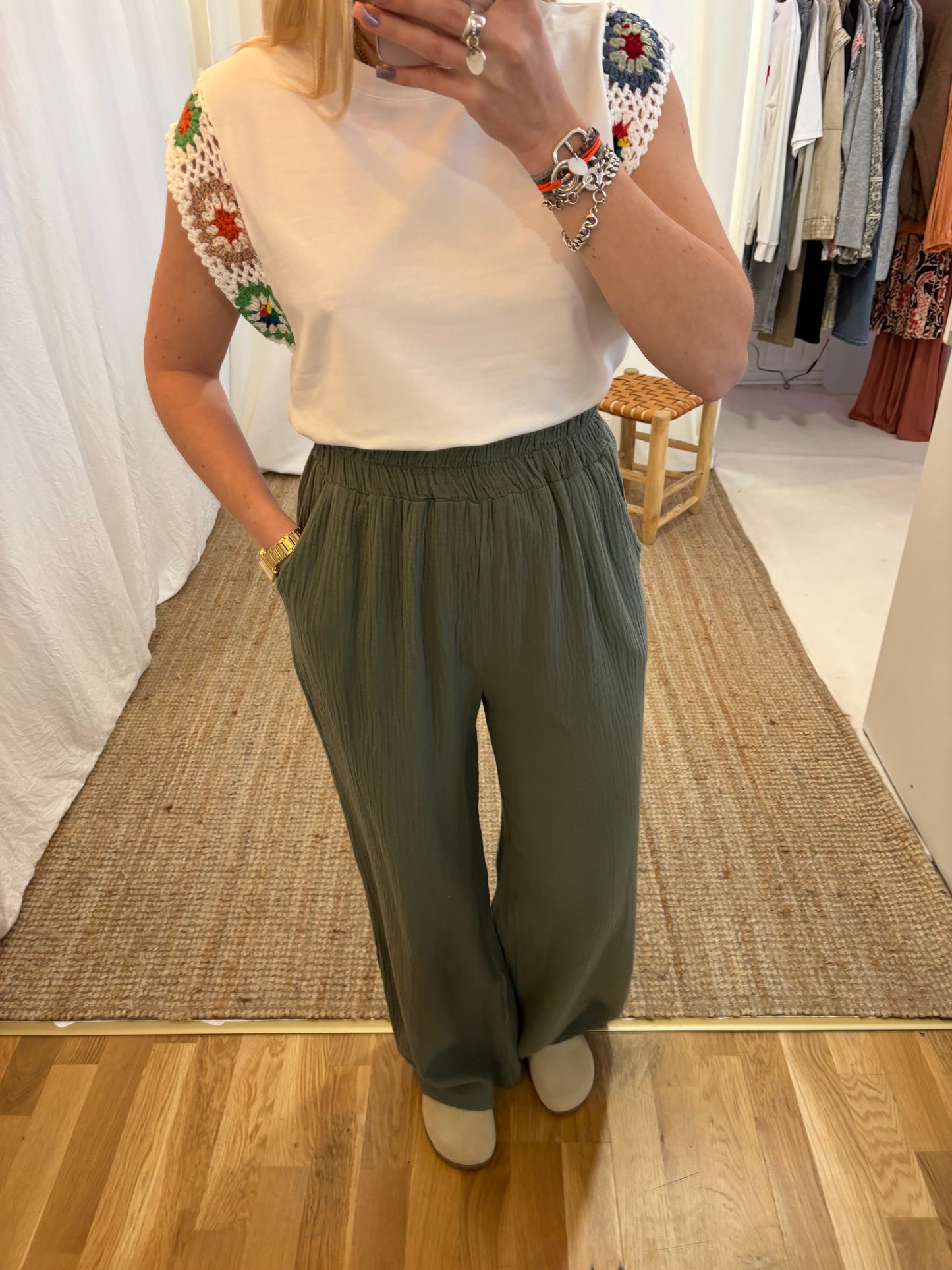 Pantalon LYA Kaki