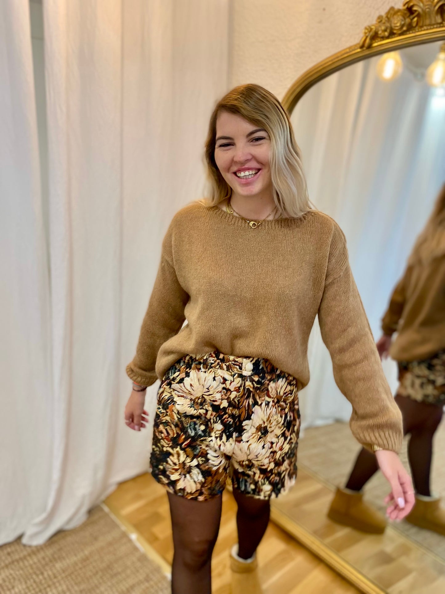 Pull NINON Camel