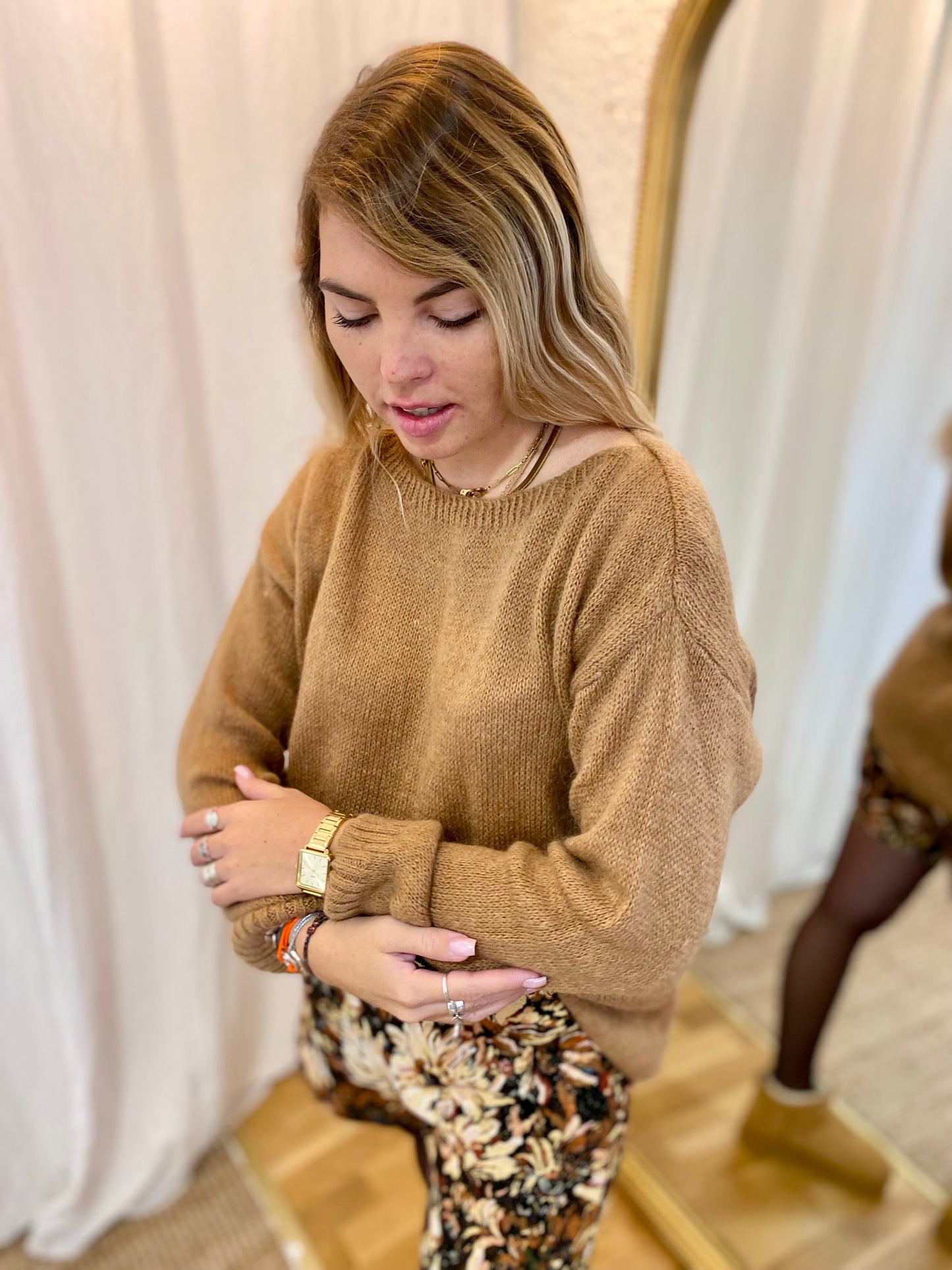 Pull NINON Camel