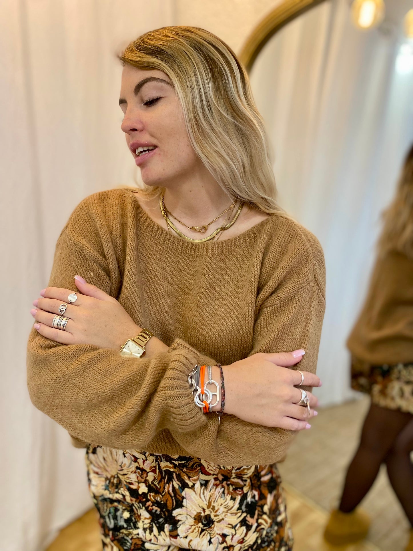 Pull NINON Camel