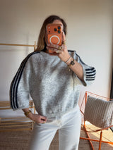 Pull CLÉA Gris