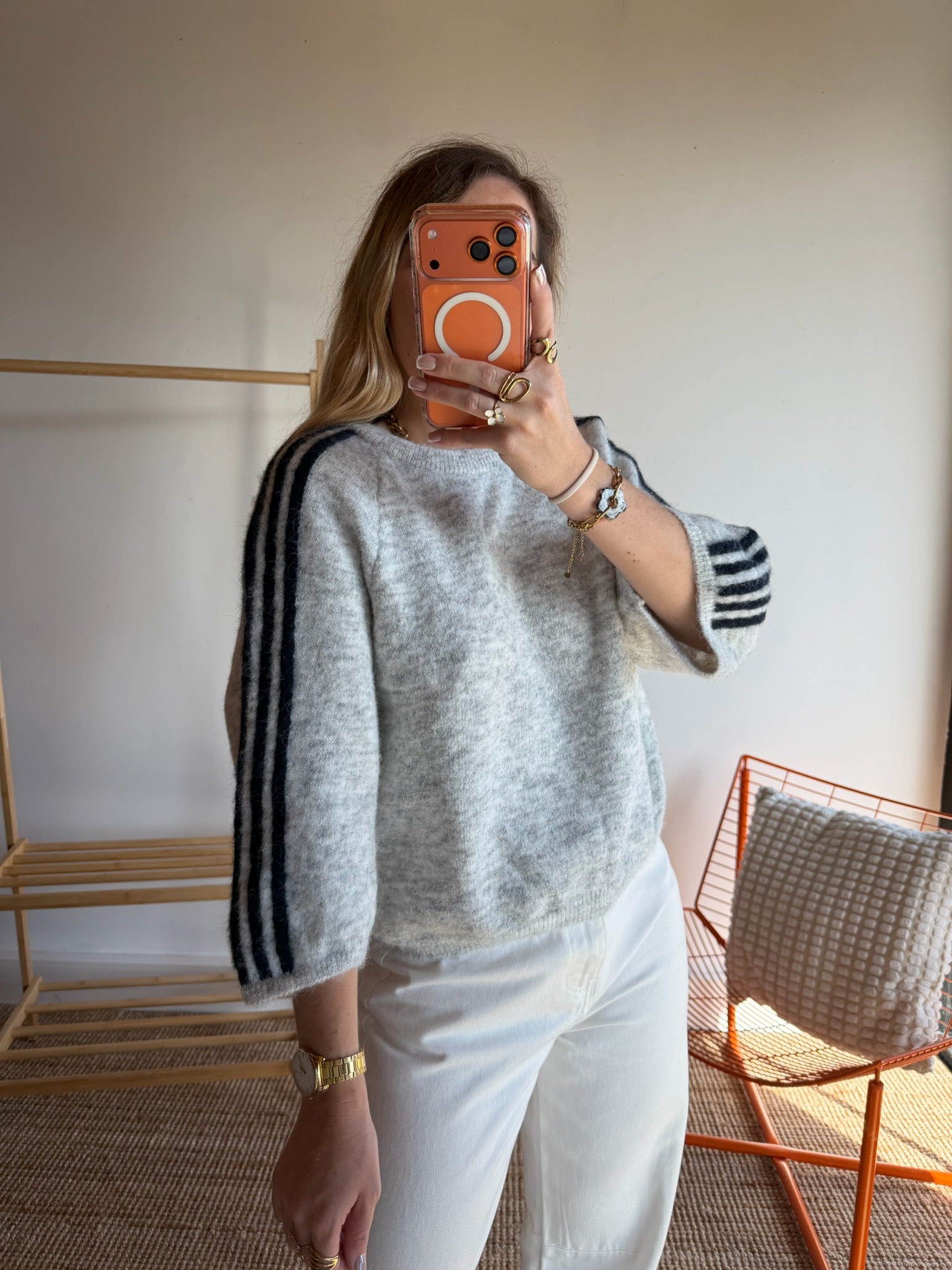 Pull CLÉA Gris