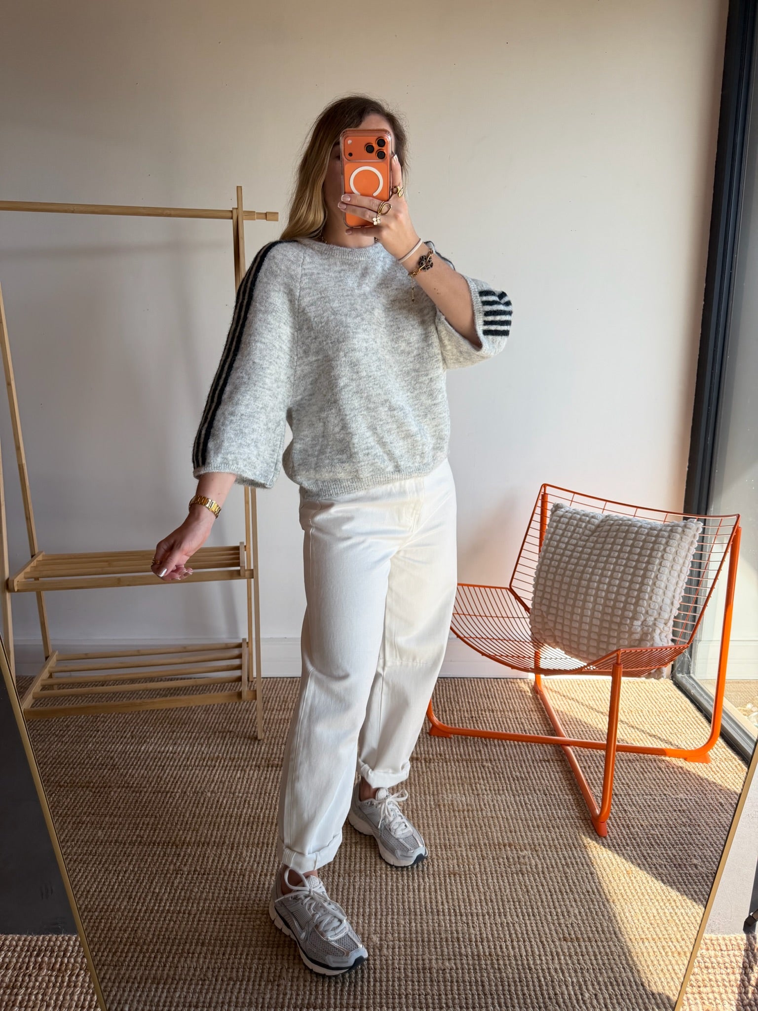 Pull CLÉA Gris