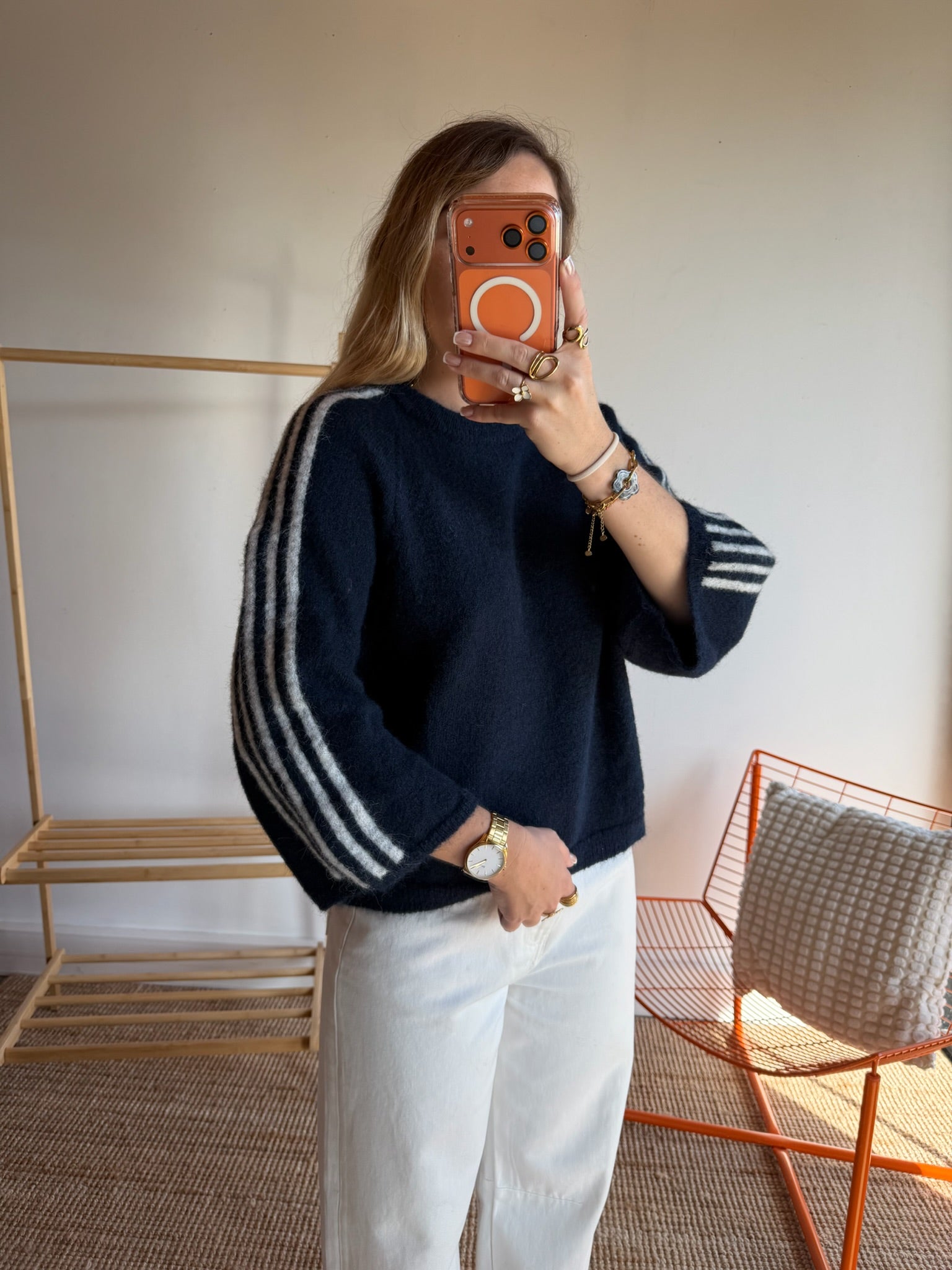 Pull CLÉA Bleu marine