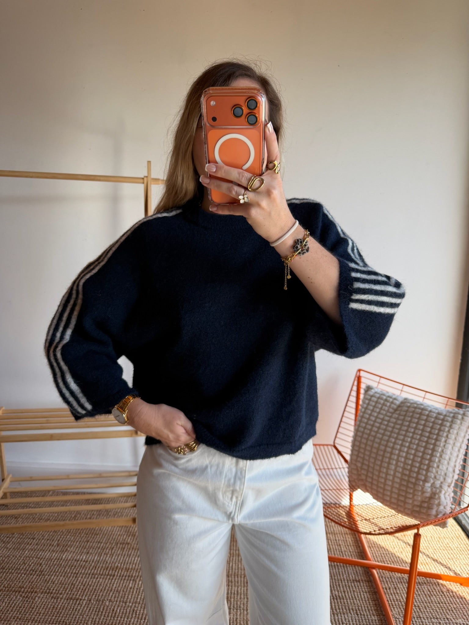 Pull CLÉA Bleu marine