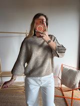 Pull CLÉA Beige