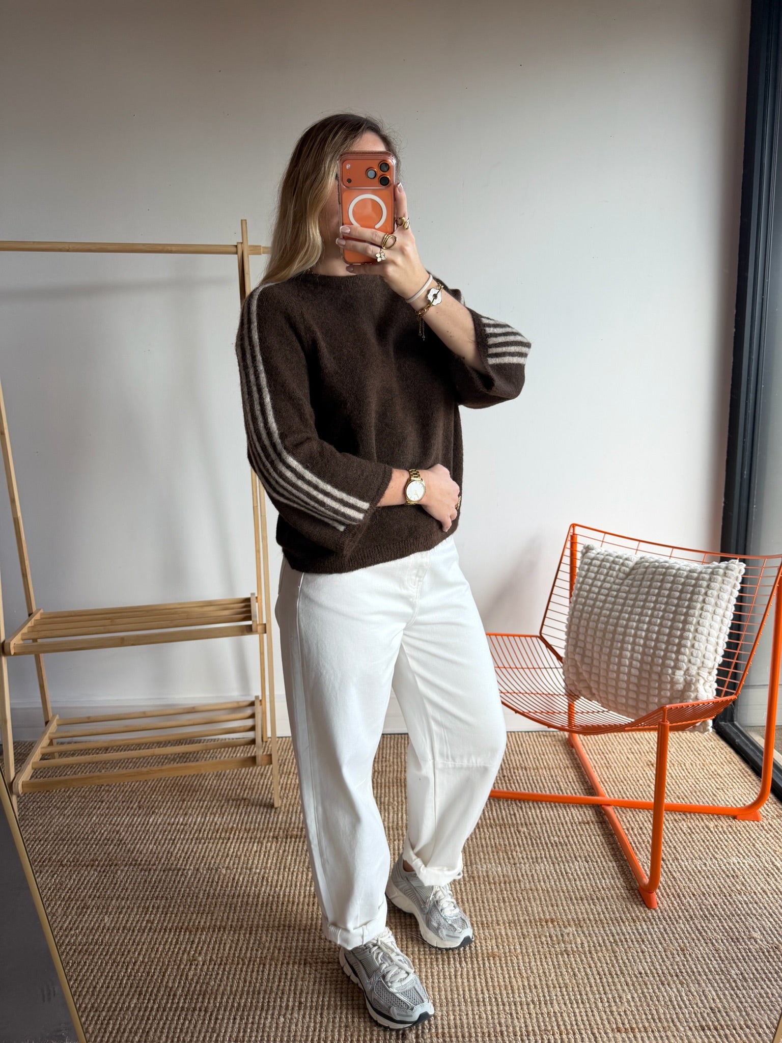 Pull CLÉA Chocolat