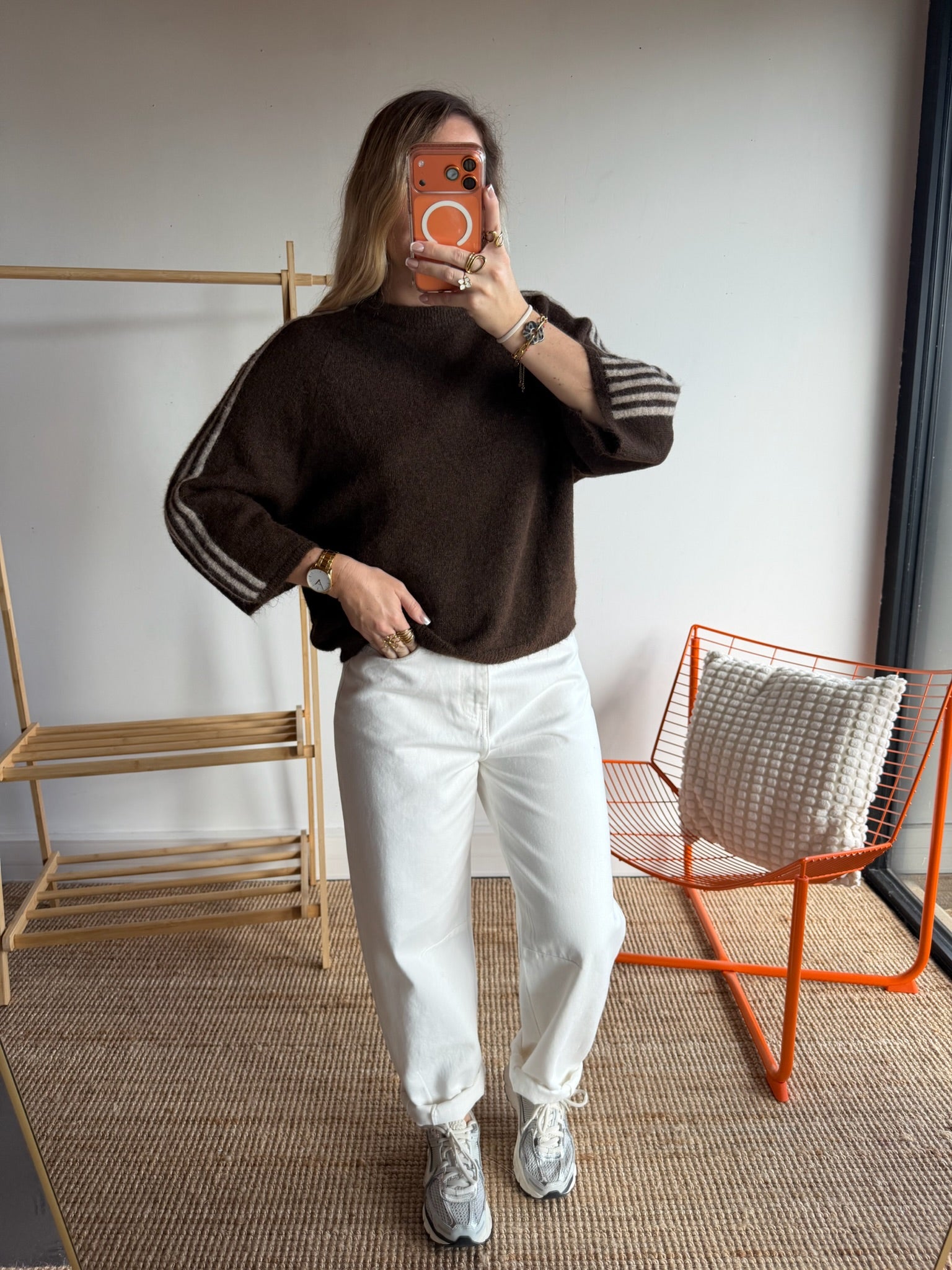 Pull CLÉA Chocolat