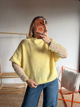 Pull sans manches LÉON - Jaune