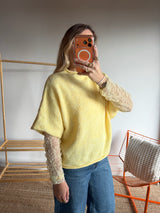 Pull sans manches LÉON - Jaune