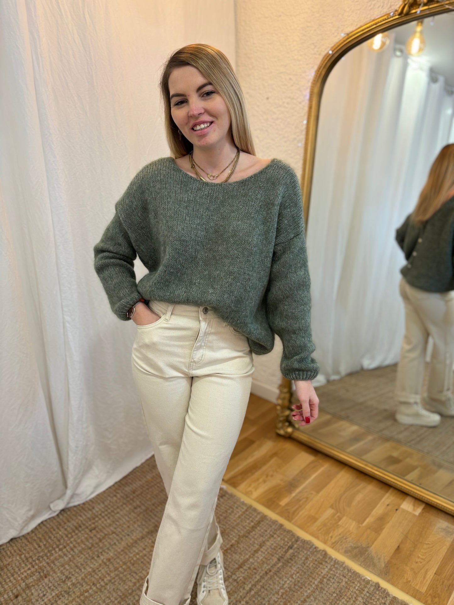 16 - Gilet LOU - Olive 🧡