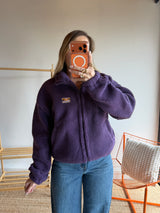 Veste moumoute AVA Violet