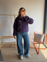 Veste moumoute AVA Violet