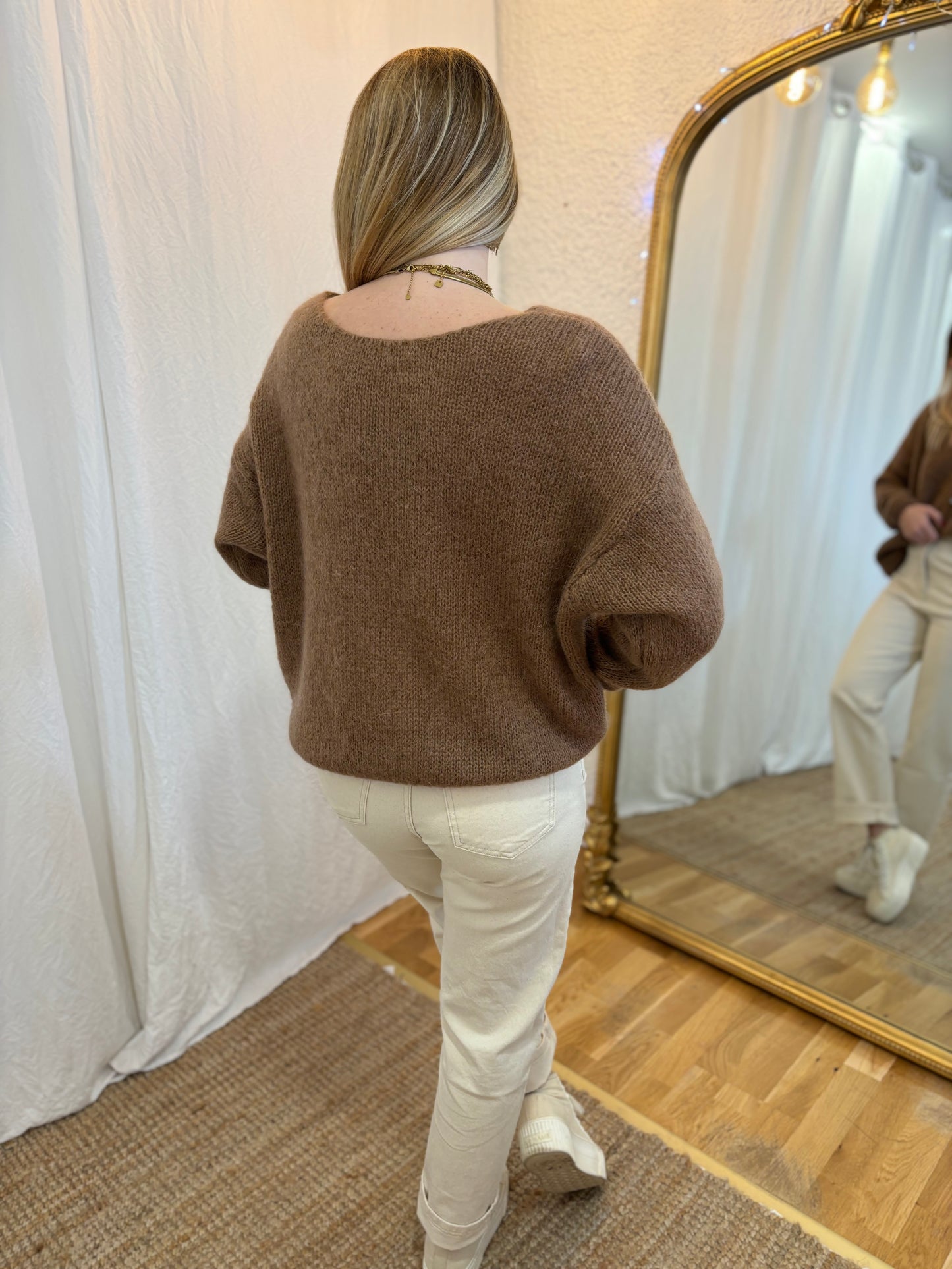 22 - Gilet LOU - Taupe foncé🧡