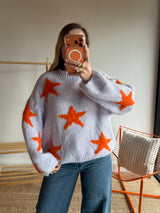 Pull ÉTOILE Lilas
