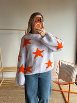 Pull ÉTOILE Lilas