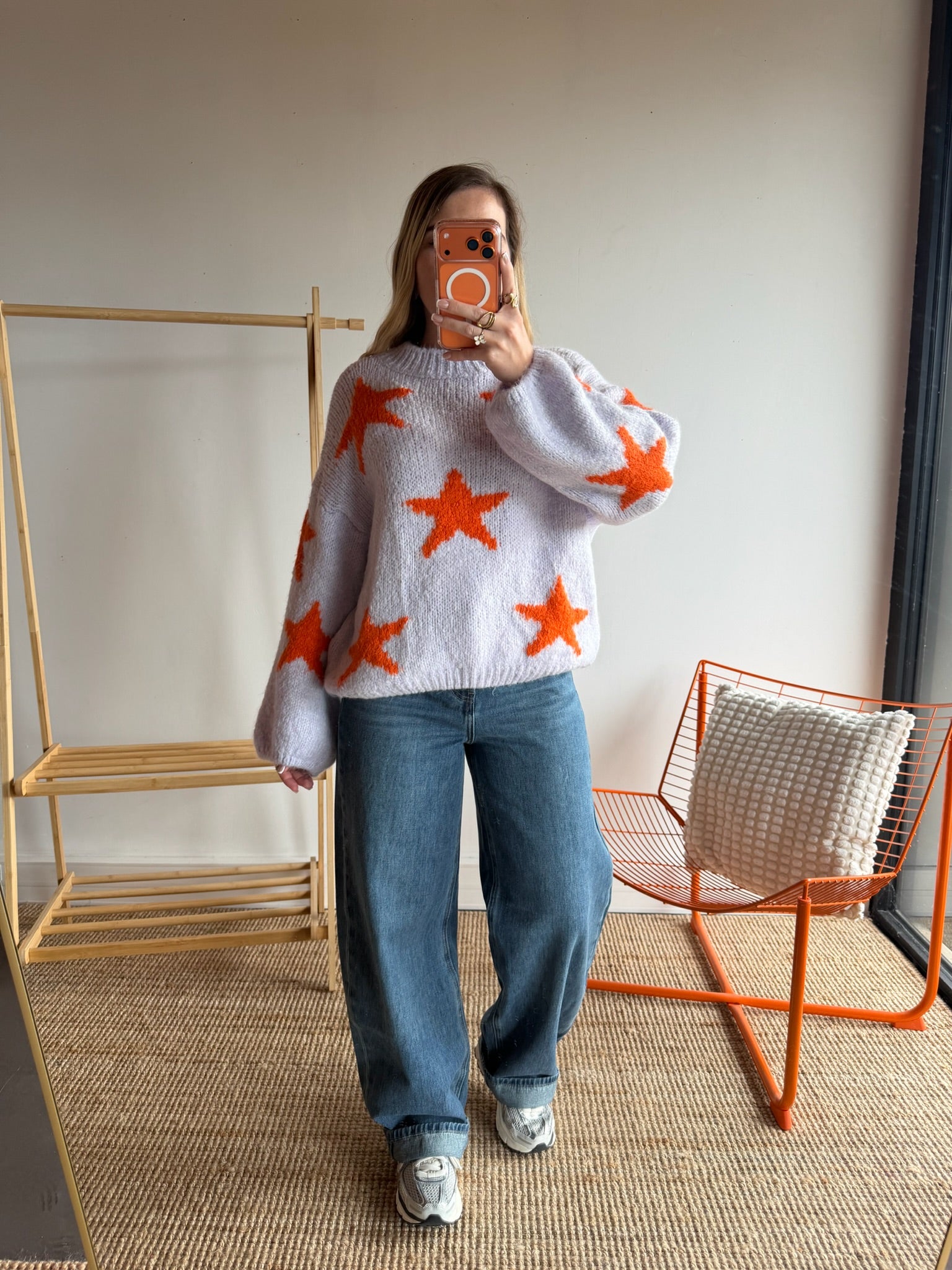 Pull ÉTOILE Lilas