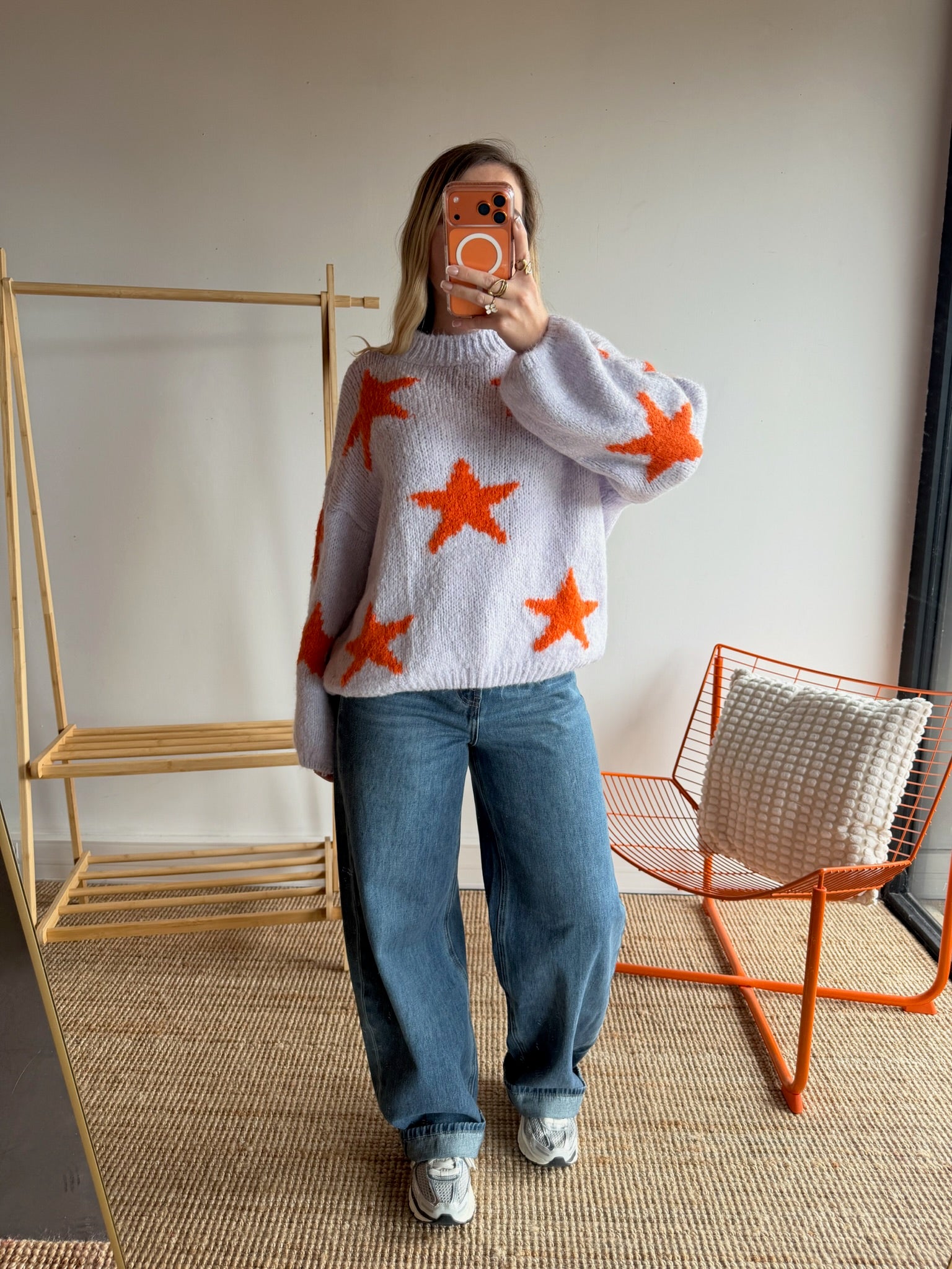 Pull ÉTOILE Lilas