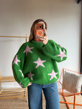 Pull ÉTOILE Vert