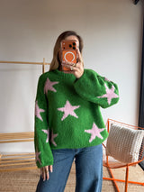 Pull ÉTOILE Vert