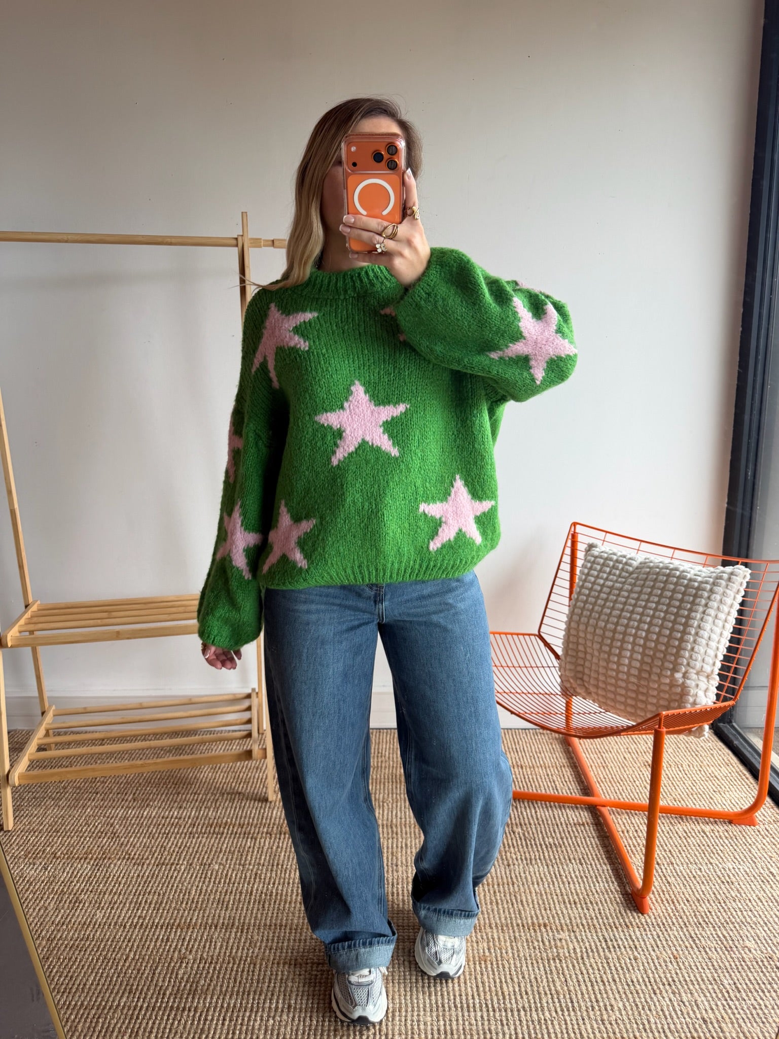Pull ÉTOILE Vert