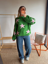 Pull ÉTOILE Vert