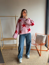 Pull ÉTOILE Rose