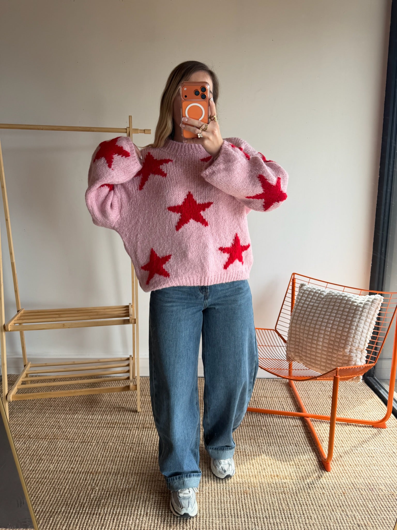 Pull ÉTOILE Rose