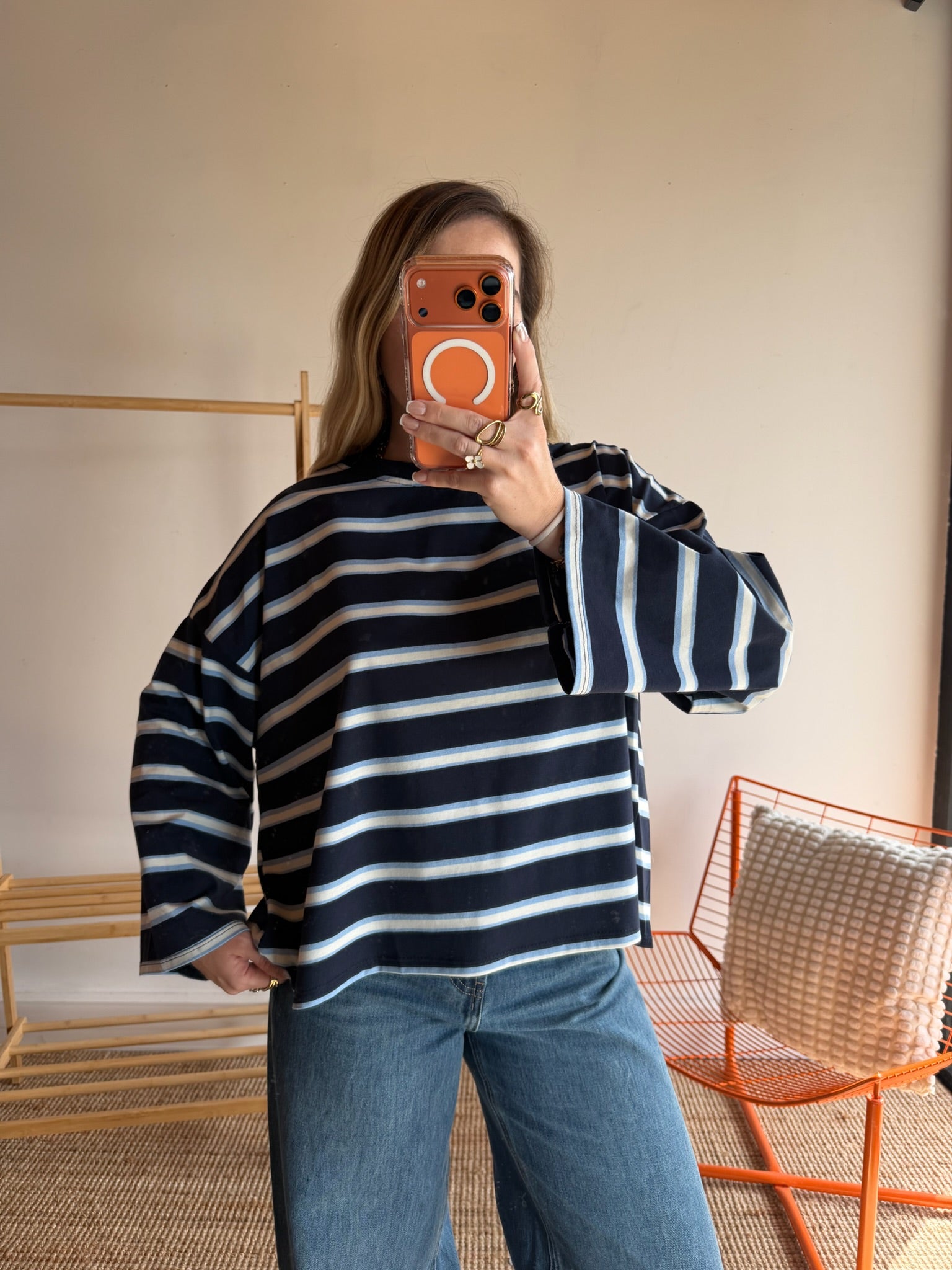 T-shirt NOÉ Bleu marine
