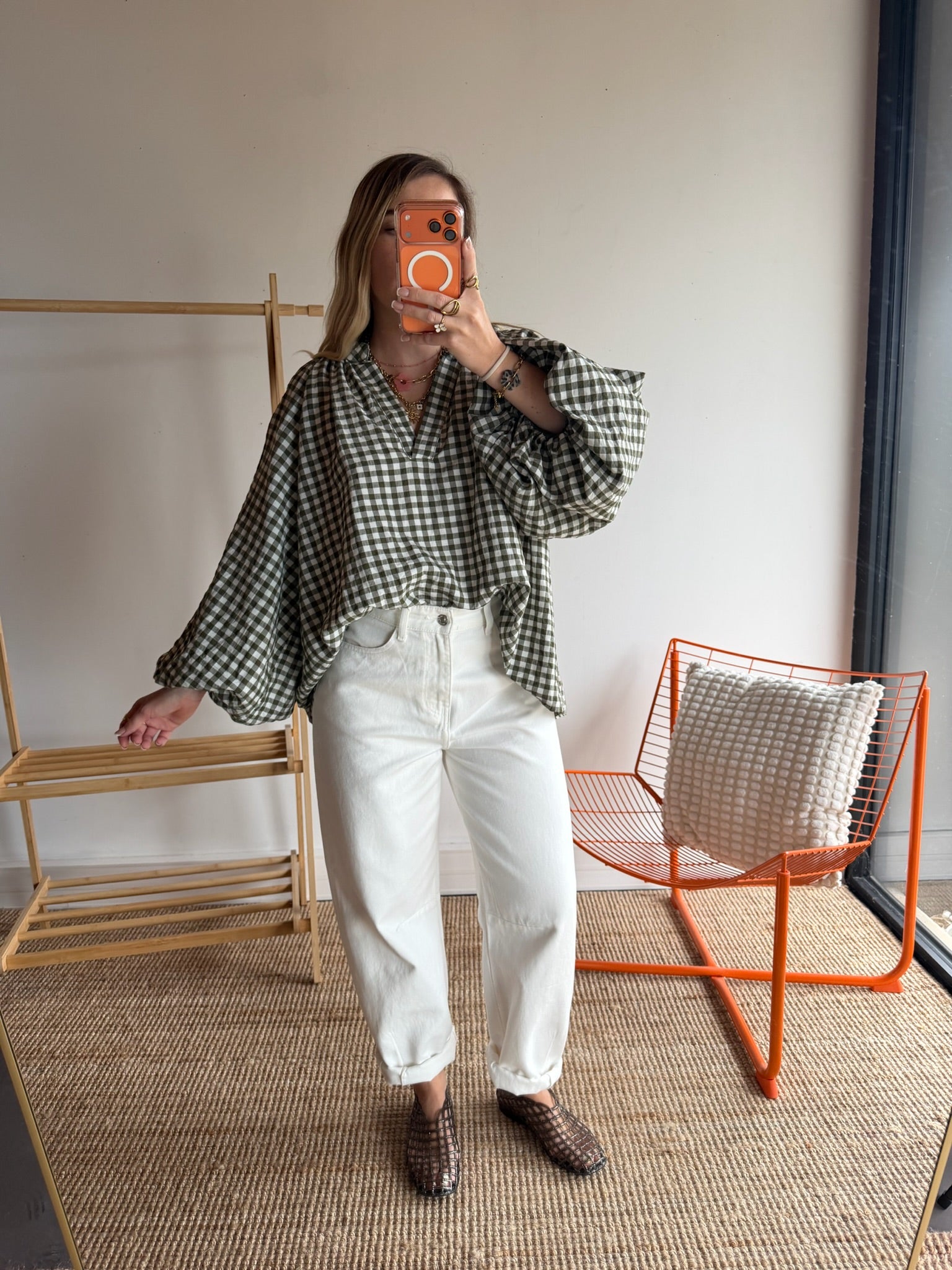 Blouse OLIVIA Kaki
